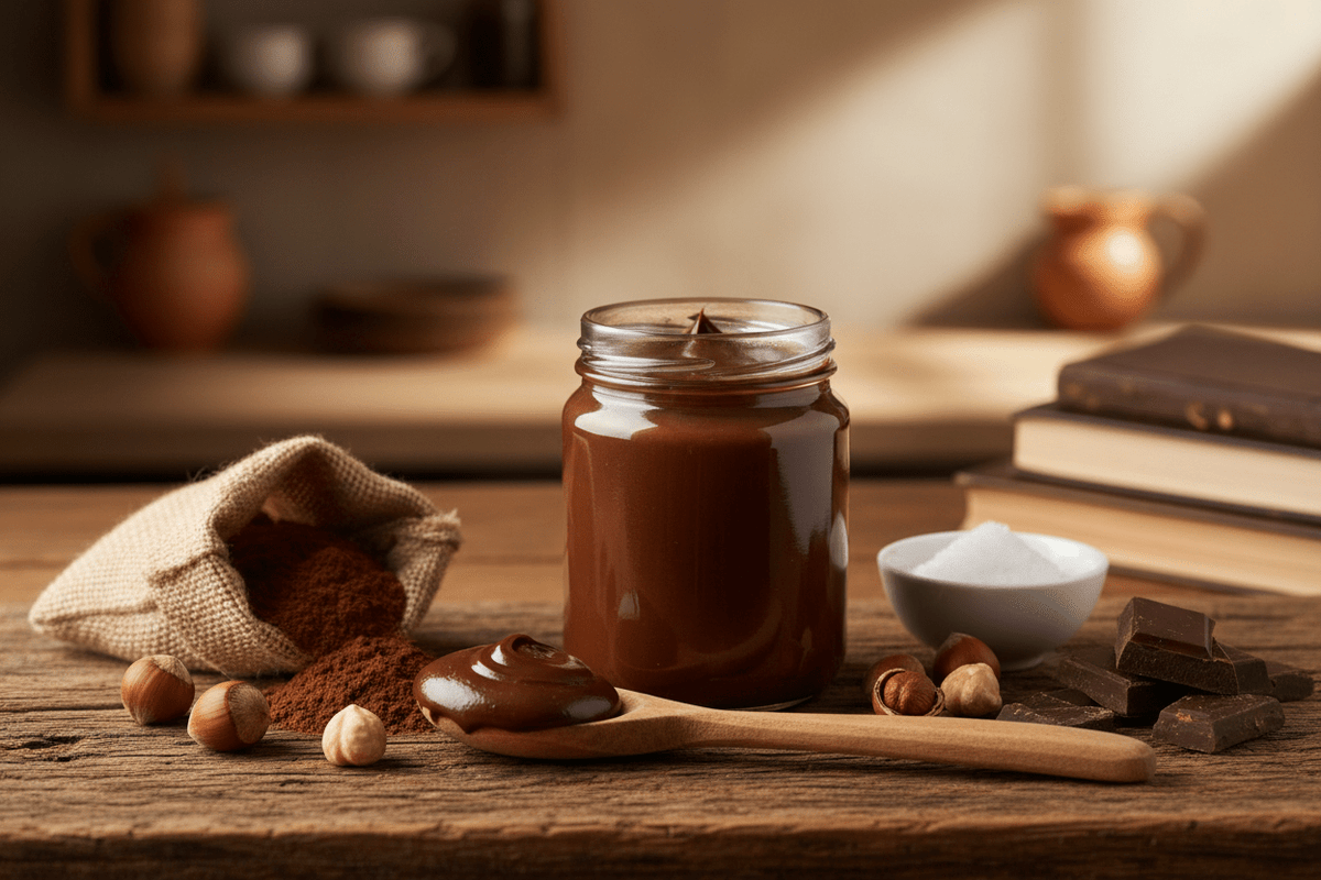 How to Make Chocolate Spread Without Palm Oil - All Natty