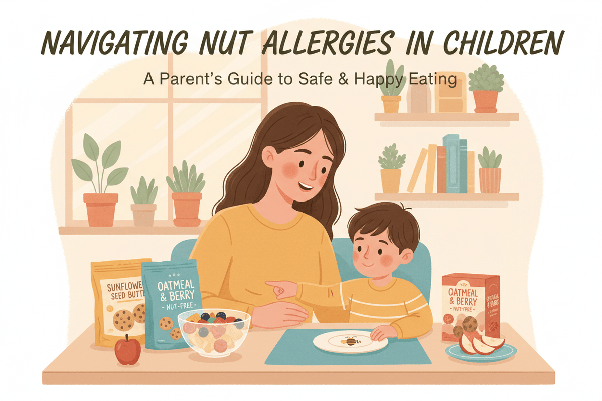 Nut Allergy in Kids: Safe Snack Swaps Every Parent Should Know - All Natty