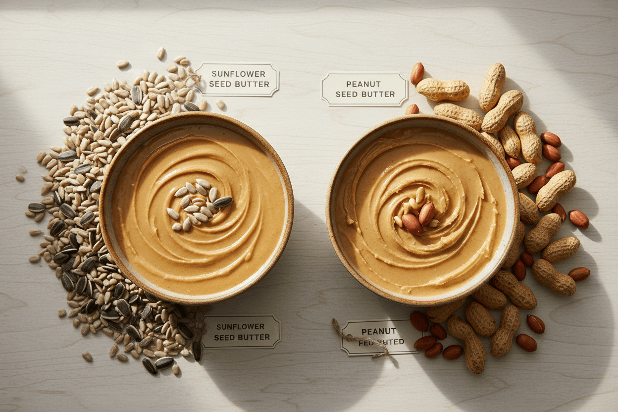 Sunflower Seed Butter vs Peanut Butter: A Complete Comparison - All Natty
